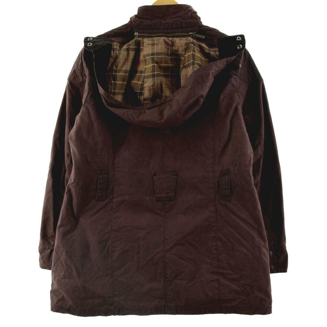 Barbour(バーブァー)の古着 バブアー Barbour フード付き ワックスコットン オイルド ジャケット レディースM /eaa222878 レディースのジャケット/アウター(その他)の商品写真