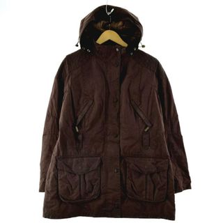 バーブァー(Barbour)の古着 バブアー Barbour フード付き ワックスコットン オイルド ジャケット レディースM /eaa222878(その他)