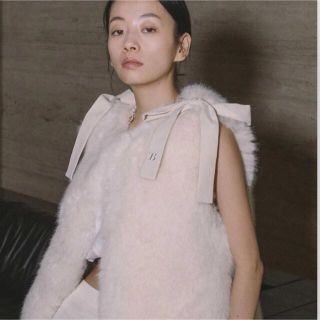 ！値下げ中！bibiy♡【即完売商品】ANGELE FUR VEST(ベスト/ジレ)