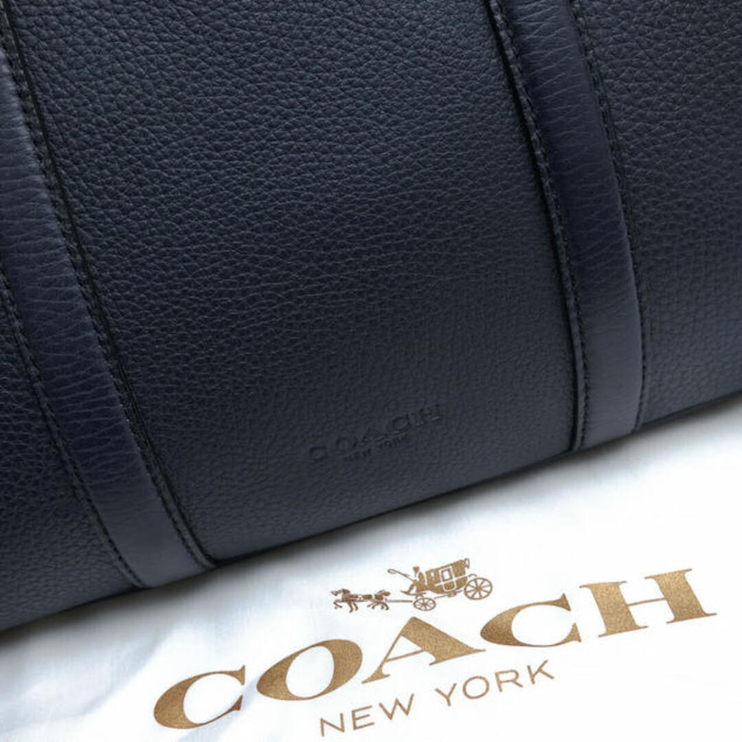 コーチ／COACH バッグ ブリーフケース ビジネスバッグ 鞄 ビジネス メンズ 男性 男性用レザー 革 本革 ネイビー 紺  71778 Metropolitan Slim Brief メトロポリタン ブリーフ シボ革 シュリンクレザー 2WAY ショルダーバッグ 6