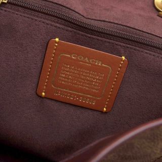 COACH コーチ リュック ターンロック 38585  PVC レザー