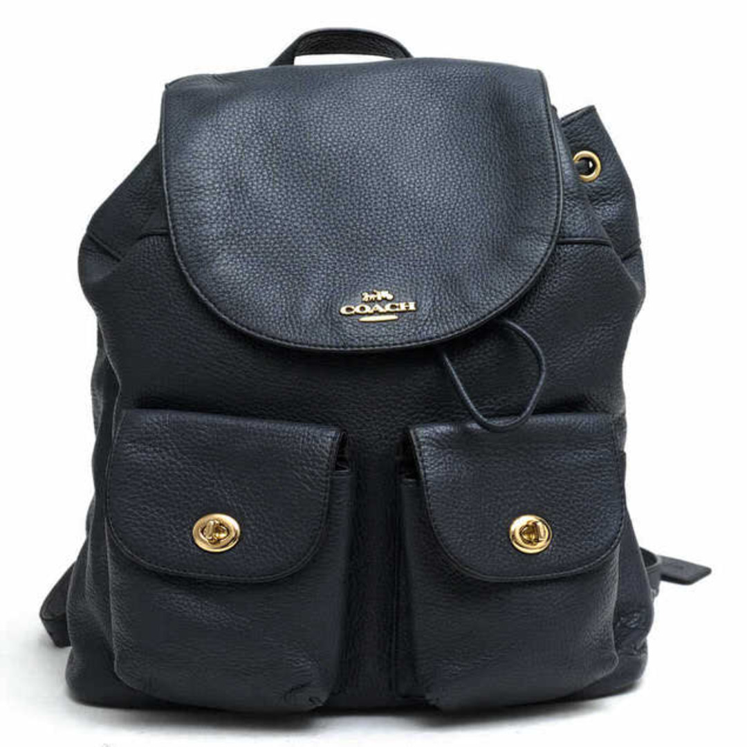 値下げ【美品】COACHコーチ ビリー リュック ペブルドレザー  F29008