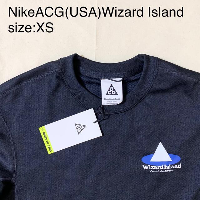 NIKE ACG Wizard Island パーカー L ネイビー