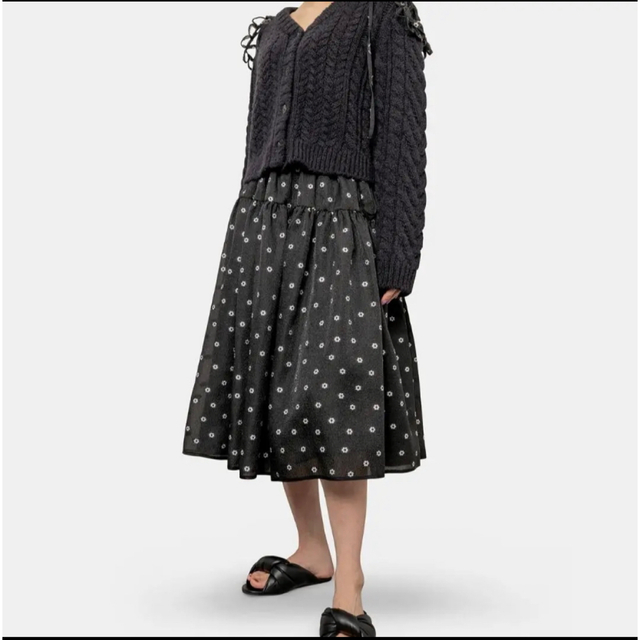 CECILIE BAHNSEN - セシリーバンセン☆Cable Knit襟付き CECILIE BAHNSEN - セシリーバンセン☆Cable Knit襟付き