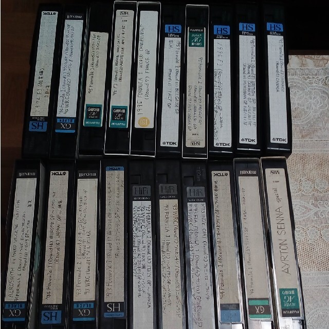 ビデオテープ VHS 20本 上書き用の通販 by かなぽん's shop｜ラクマ