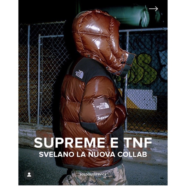 Supreme x TheNorthFace Down Parka（L）