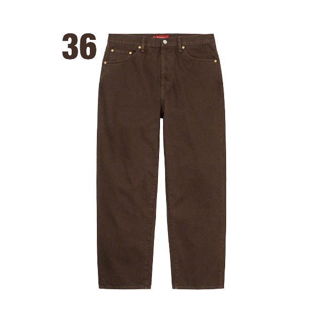 Supreme Baggy Jean Brown 36