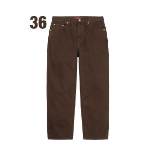 シュプリーム(Supreme)のSupreme Baggy Jean Brown 36(デニム/ジーンズ)