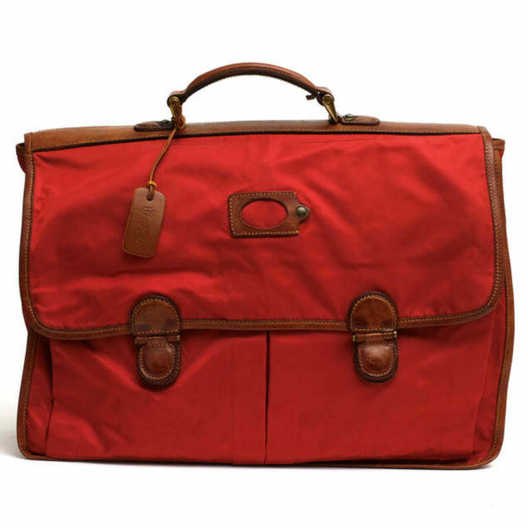 フェリージ／Felisi バッグ ブリーフケース ビジネスバッグ 鞄 ビジネス メンズ 男性 男性用ナイロン レザー 革 本革 レッド 赤  1908