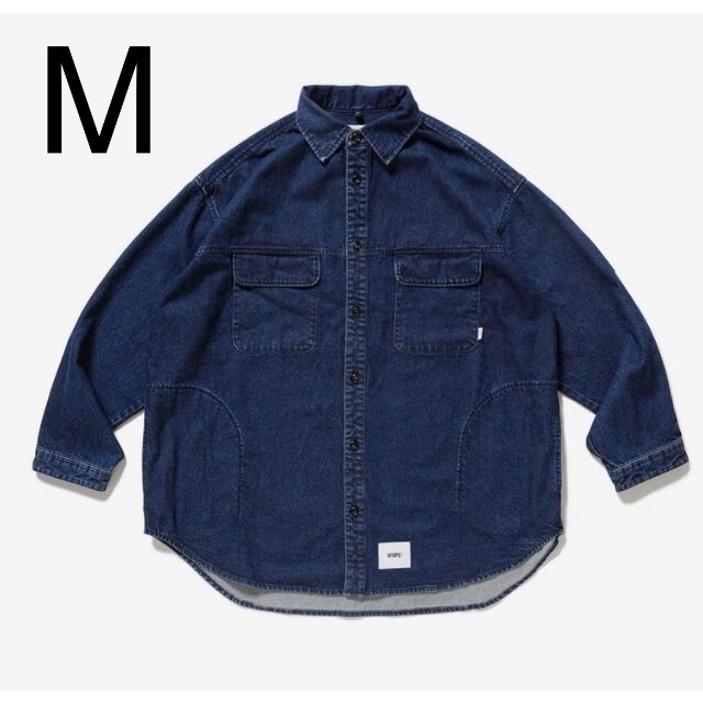 22AW wtaps WCPO 01 / LS / COTTON. DENIM