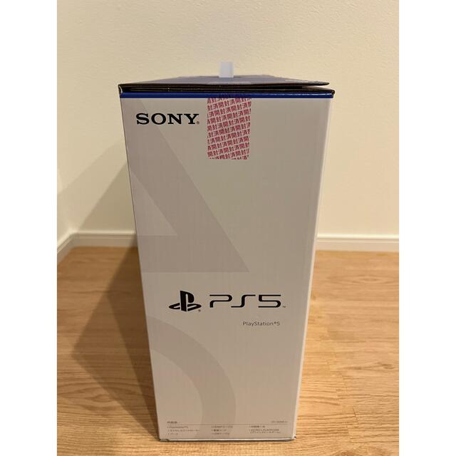 SONY(ソニー)の新品未使用品　10月15日購入　SONY PlayStation5 エンタメ/ホビーのゲームソフト/ゲーム機本体(家庭用ゲーム機本体)の商品写真