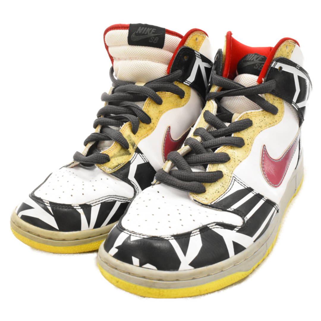 NIKE ナイキ SB DUNK HIGH Thrashin 313171-141 エスビー ダンク ハイカットスニーカー スラッシン US11 ホワイト