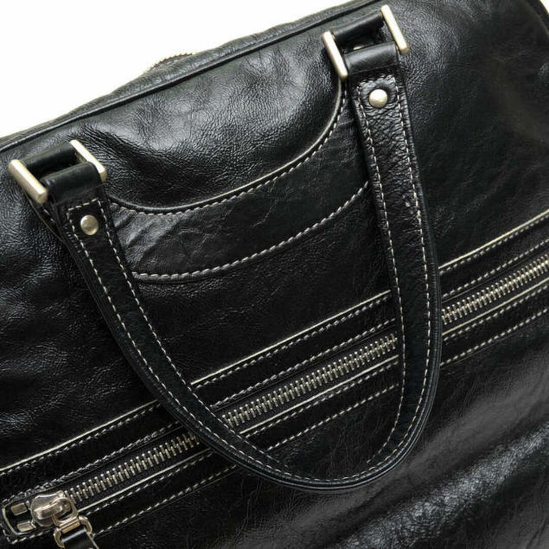 ジャックルコー／JACQUES LE CORRE バッグ ハンドバッグ 鞄 トートバッグ レディース 女性 女性用レザー 革 本革 ブラック 黒  LISBON リスボン ミニボストン 定番