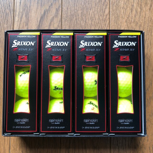 SRIXON Z-STAR XV イエロー 1ダース 1