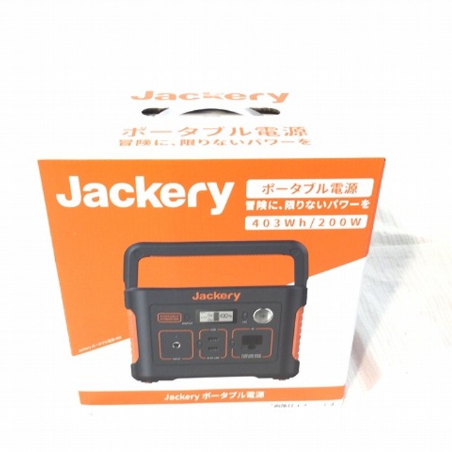 日本最大級 未使用 Jackery ジャクリ ポータブル電源 400 403wh 200w