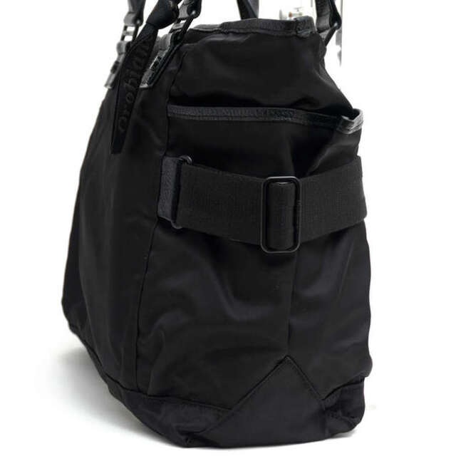オロビアンコ／orobianco バッグ トートバッグ 鞄 ハンドバッグ メンズ 男性 男性用ナイロン レザー 革 本革 ブラック 黒 GRYDA-G  ALL BLACK オールブラック 肩掛け ワンショルダーバッグ