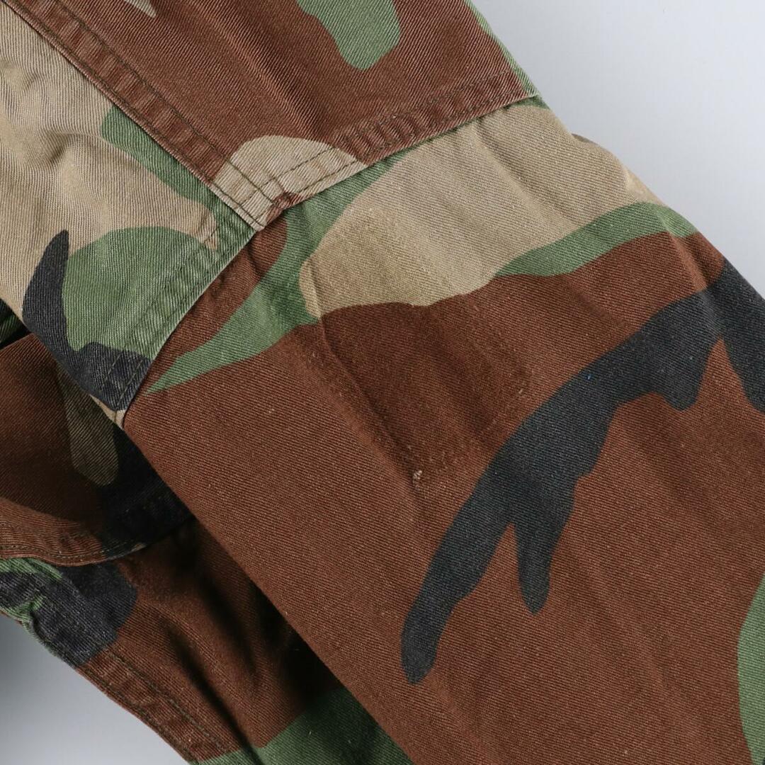 85年納品 米軍実品 ウッドランドカモ 迷彩 B.D.U ミリタリージャケット USA製 MEDIUM-LONG メンズL ヴィンテージ /eaa202458 5