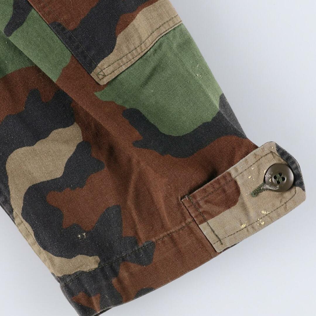 85年納品 米軍実品 ウッドランドカモ 迷彩 B.D.U ミリタリージャケット USA製 MEDIUM-LONG メンズL ヴィンテージ /eaa202458 6