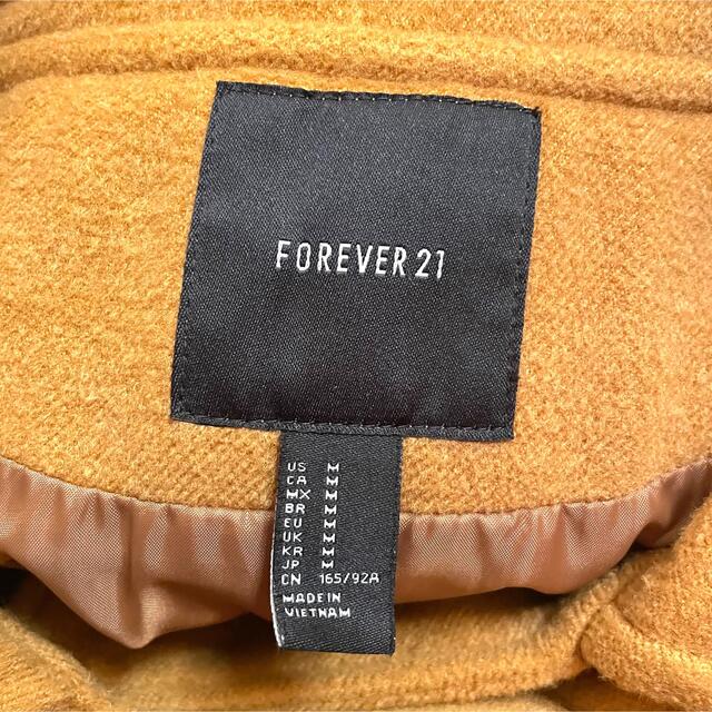 FOREVER 21(フォーエバートゥエンティーワン)の☆新品☆ forever21 フォーエバー21 キャメルロングコート レディースのジャケット/アウター(ロングコート)の商品写真