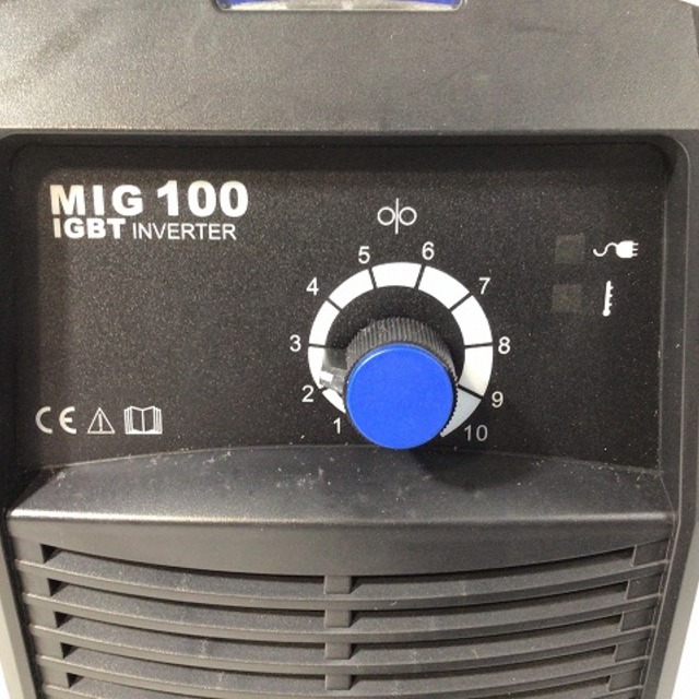 ☆比較的綺麗☆RILAND リランド ノンガス半自動溶接機 MIG100 単相100V 50/60Hz 59849 国内外の人気！ 51.0%OFF 