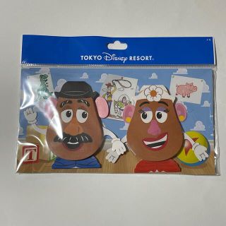 トイストーリー(トイ・ストーリー)のミスターポテトベッド　メモ帳(キャラクターグッズ)