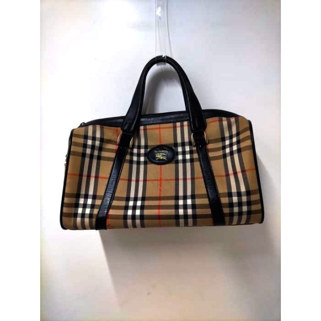 BURBERRY(バーバリー)のBURBERRYS(バーバリーズ) ノヴァチェックレザーハンドバッグ レディース レディースのバッグ(トートバッグ)の商品写真