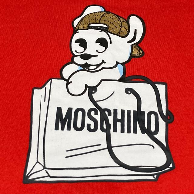 MOSCHINO COUTURE!　Tシャツ　モスキーノ　新品　キッズ　90　赤