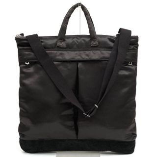 ポーター(PORTER)のポーター 吉田カバン／PORTER バッグ トートバッグ 鞄 ハンドバッグ メンズ 男性 男性用ナイロン ブラック 黒  188-02041 FADE HELMET BAG フェード ヘルメットバッグ 2WAY ショルダーバッグ(トートバッグ)