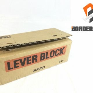 ☆品☆KITO キトー レバーブロック L5形 LB008 荷重0.8ton/0.8トン 揚程1.5m レバーホイスト 荷揚げ 吊り具 62942