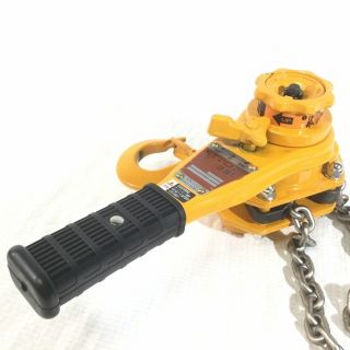 ☆品☆KITO キトー レバーブロック L5形 LB008 荷重0.8ton/0.8トン 揚程1.5m レバーホイスト 荷揚げ 吊り具 62942