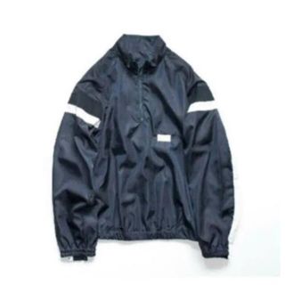 シュタイン(stein)の19ss stein SHIFTED HALF ZIP TOP(ブルゾン)