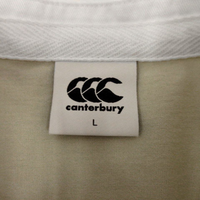 CANTERBURY(カンタベリー)のCANTERBURY ポロシャツ 半袖 オーバーサイズシルエット ベージュ系 L レディースのトップス(ポロシャツ)の商品写真