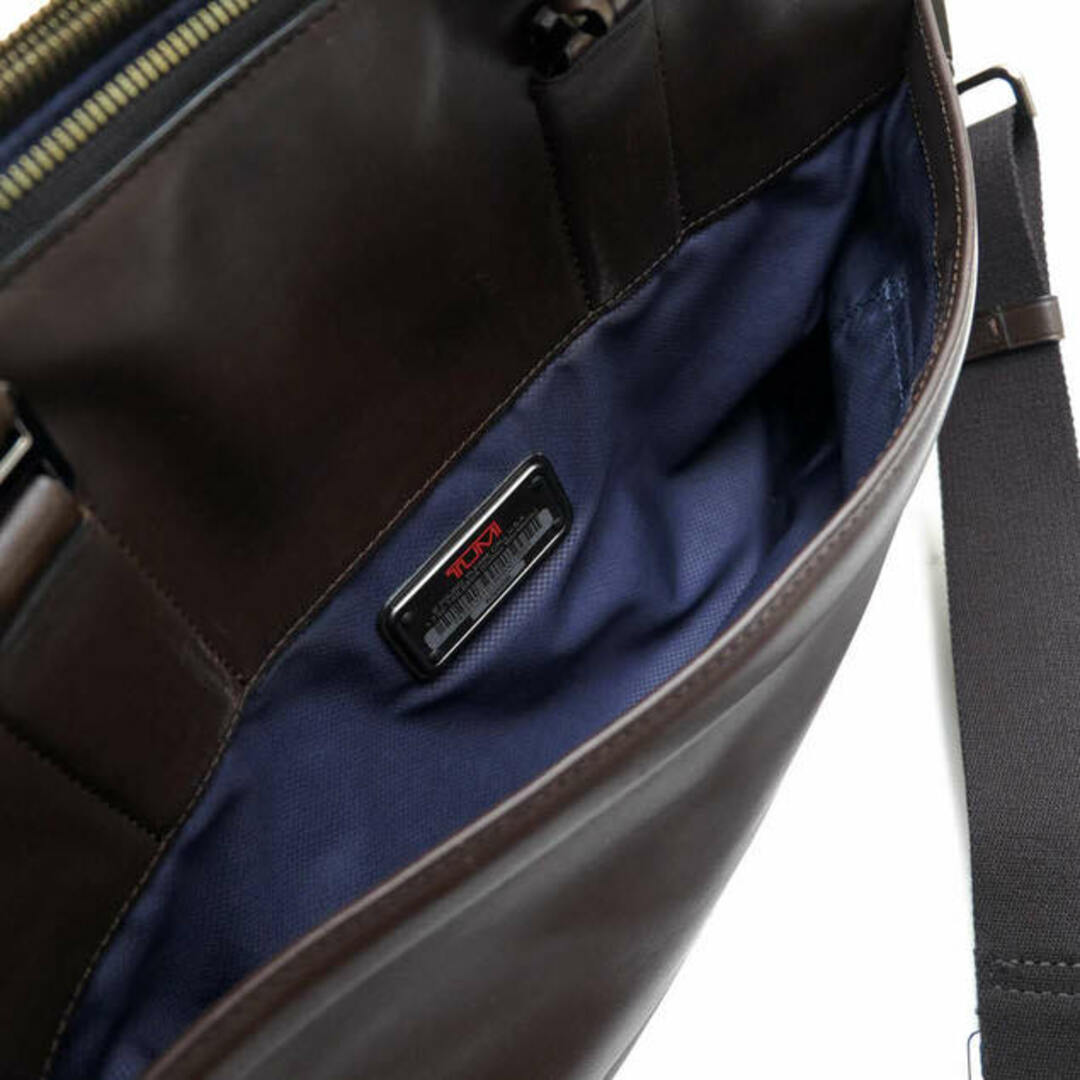 未使用 TUMI Slim バックパック ビジネス メンズ ショルダーバッグ 青