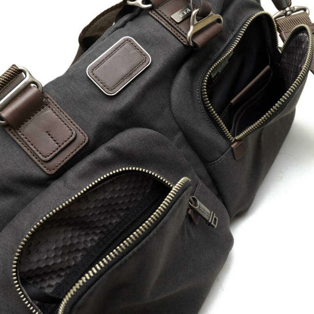 TUMI(トゥミ)のトゥミ／TUMI バッグ ボストンバッグ 鞄 旅行鞄 メンズ 男性 男性用ポリエステル レザー 革 本革 グレー 灰色  22340ATH2 Everett Essential Tote エバレット エッセンシャル・トート  2WAY ショルダーバッグ メンズのバッグ(ボストンバッグ)の商品写真