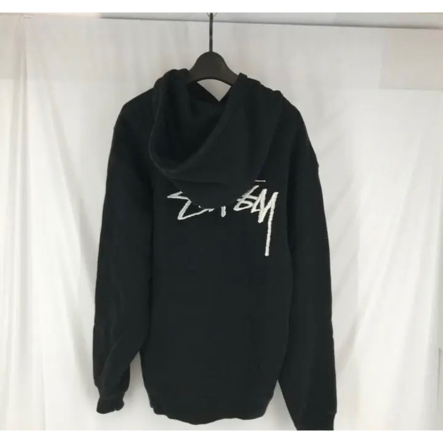 STUSSY/ステューシー/プルオーバーパーカー/ブラック