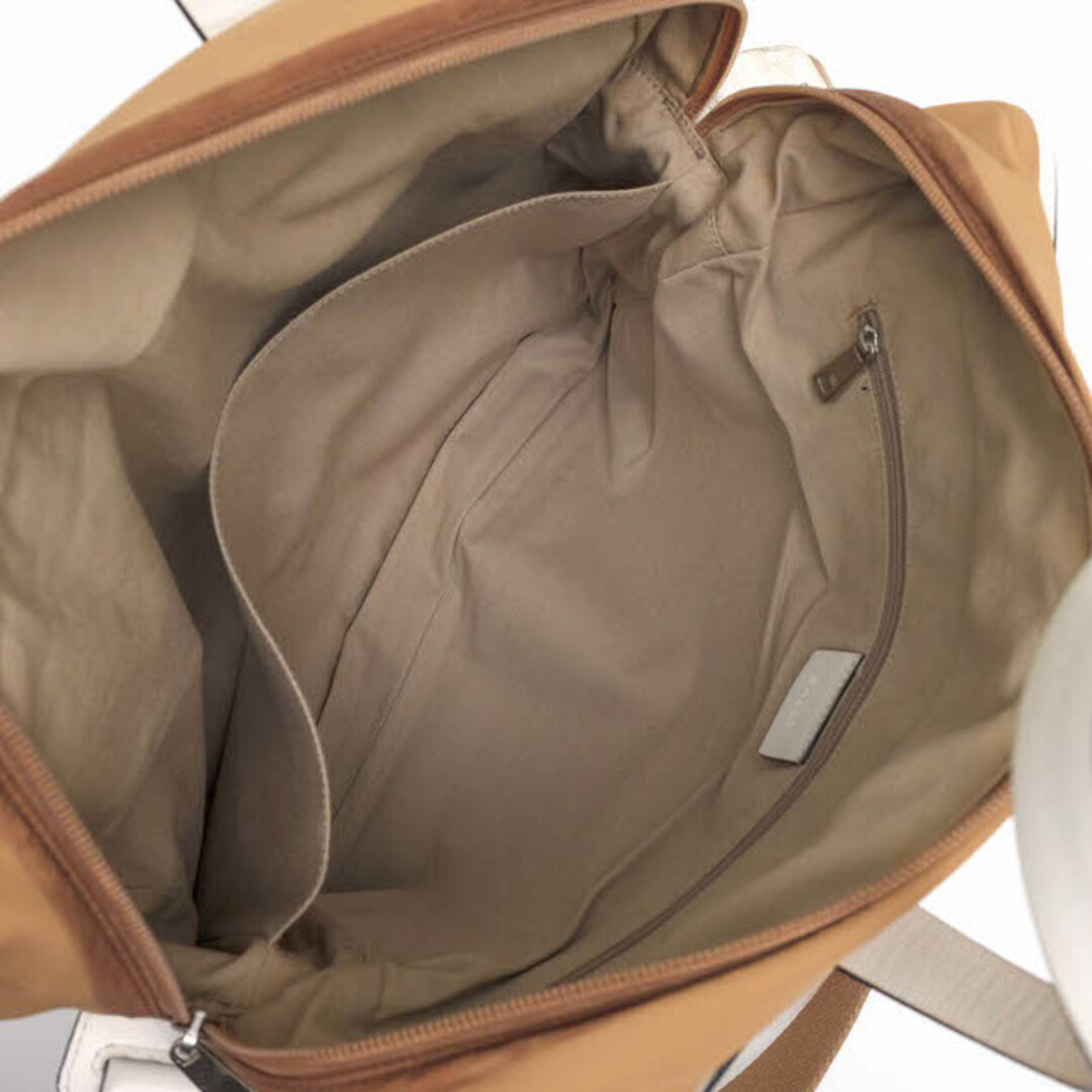 バリー／BALLY バッグ ブリーフケース ビジネスバッグ 鞄 ビジネス メンズ 男性 男性用ナイロン レザー 革 本革 ベージュ  インナーPCケース 2WAY ショルダーバッグ 8