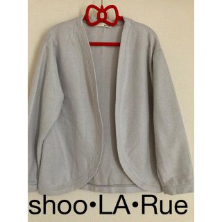 シューラルー(SHOO・LA・RUE)の新品shoo•LA•Rue長袖アウター　トップス　Mサイズ　カーディガン(カーディガン)