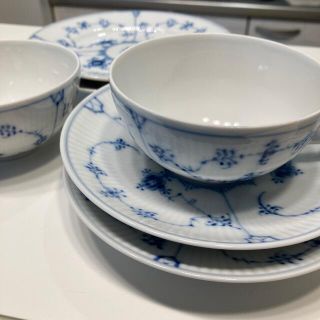 ロイヤルコペンハーゲン(ROYAL COPENHAGEN)のロイヤルコペンハーゲン ティーカッ&ケーキ皿(グラス/カップ)