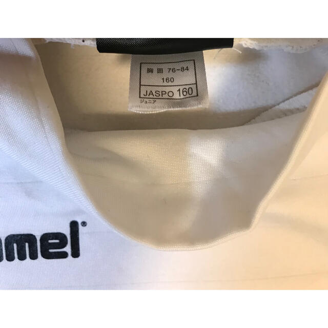 hummel(ヒュンメル)の  ヒュンメル あったかスポーツインナー白 160 裏起毛 スポーツ/アウトドアのサッカー/フットサル(ウェア)の商品写真