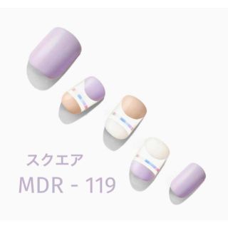 DASHING DIVA(ダッシングディバ)の【匿名配送】ダッシングディバ マジックプレス No. MDR - 119【新品】 コスメ/美容のネイル(つけ爪/ネイルチップ)の商品写真