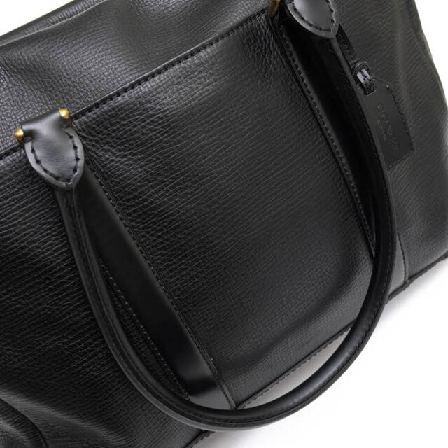 コーチ/COACH バッグ ブリーフケース ビジネスバッグ 鞄 ビジネス メンズ 男性 男性用レザー 革 本革 ブラック 黒 70980 Crosby Business Tote In Box Grain Leather クロスビー シボ革 シュリンクレザー