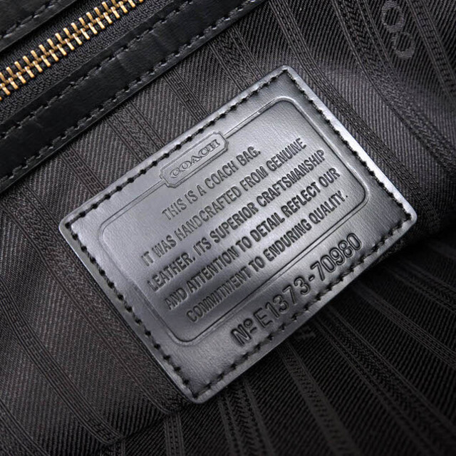 コーチ/COACH バッグ ブリーフケース ビジネスバッグ 鞄 ビジネス メンズ 男性 男性用レザー 革 本革 ブラック 黒 70980 Crosby Business Tote In Box Grain Leather クロスビー シボ革 シュリンクレザー