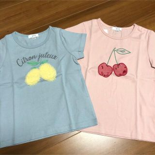 アーヴェヴェ(a.v.v)のa.v.v　Tシャツ　2枚　新品　120　130　アーヴェヴェ　半袖(Tシャツ/カットソー)