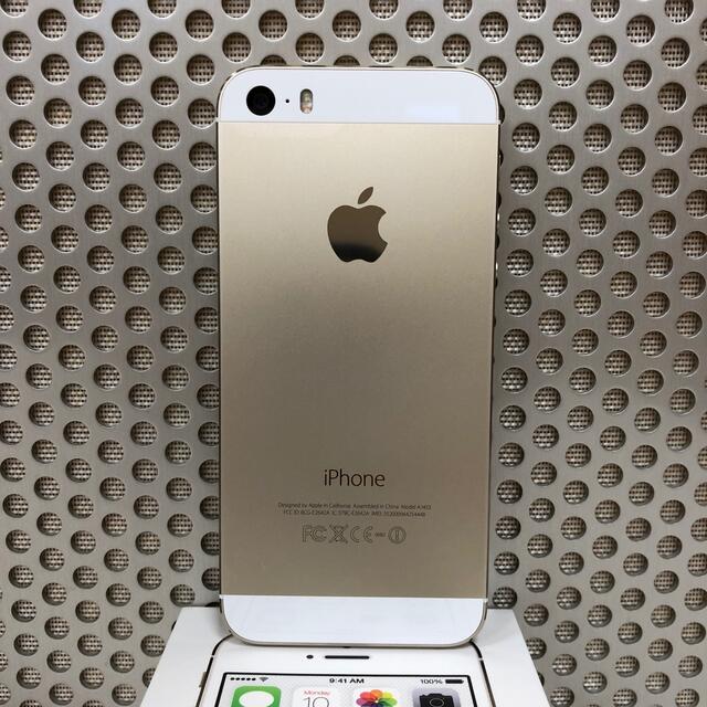 iPhone 5s Gold 32GB 超美品 AU/UQ