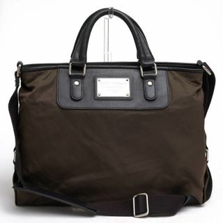 美品 DOLCE&GABBANA ビジネスバッグ ショルダーバッグ 黒