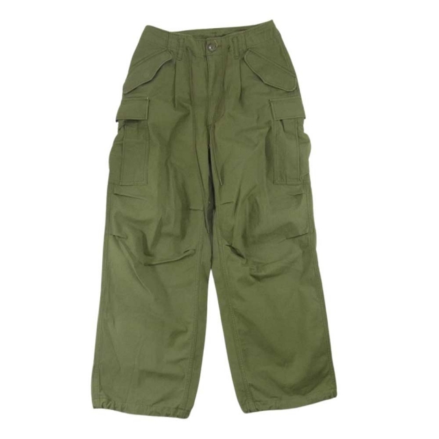 約71cm股上Nigel Cabourn ナイジェルケーボン 8041-08-50012 WOMAN WIDE B-51 PANT ウーマン カーゴ パンツ カーキ系 6