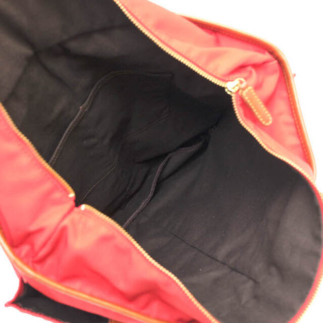 Felisi(フェリージ)のフェリージ／Felisi バッグ トートバッグ 鞄 ハンドバッグ メンズ 男性 男性用ナイロン レザー 革 本革 レッド 赤  9237 ヘルメットバッグ 定番 メンズのバッグ(トートバッグ)の商品写真