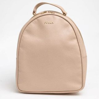 フルラ(Furla)のフルラ／FURLA リュック バッグ バックパック レディース 女性 女性用レザー 革 本革 ピンク  Robin Medium Leather Backpack ロビン シボ革 シュリンクレザー(リュック/バックパック)