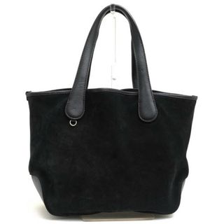 アルマーニ(Armani)のアルマーニ／GIORGIO ARMANI バッグ トートバッグ 鞄 ハンドバッグ レディース 女性 女性用スエード スウェード レザー 革 本革 ブラック 黒  肩掛け ワンショルダーバッグ ユニセックス 男女兼用(トートバッグ)