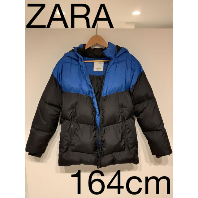 ZARA(ザラ)の送料込　ZARA ダウンジャケット　164cm キッズ/ベビー/マタニティのキッズ服男の子用(90cm~)(ジャケット/上着)の商品写真